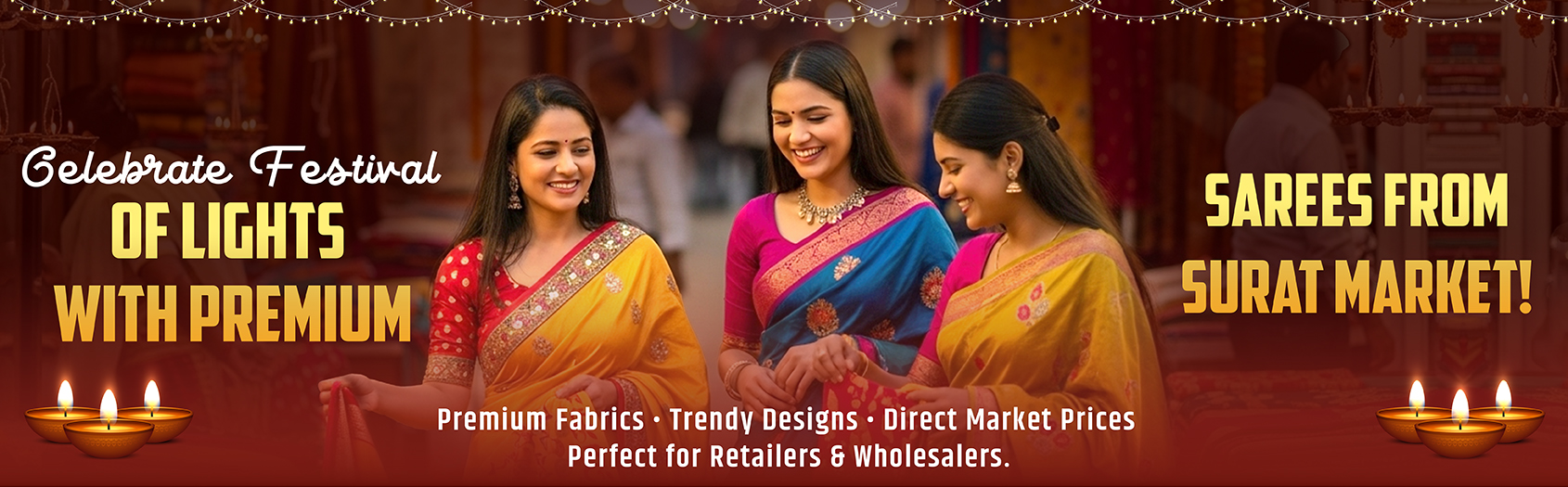 Diwali Ajmera Fashion Manufacturers in Bangalore