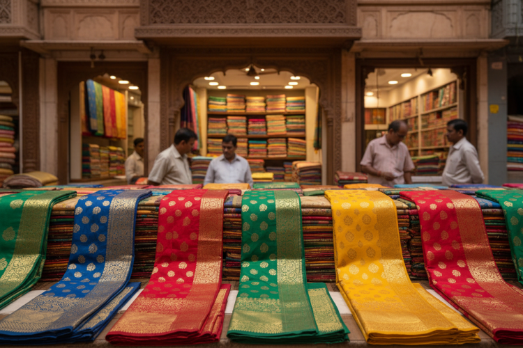 Best Silk Saree Wholesalers in Surat Saree Market – 2026 Guide | Ajmera Fashion Limited