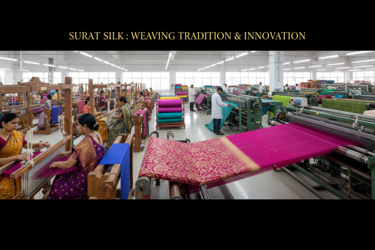 Top Silk Saree Manufacturers in Surat Textile Market
