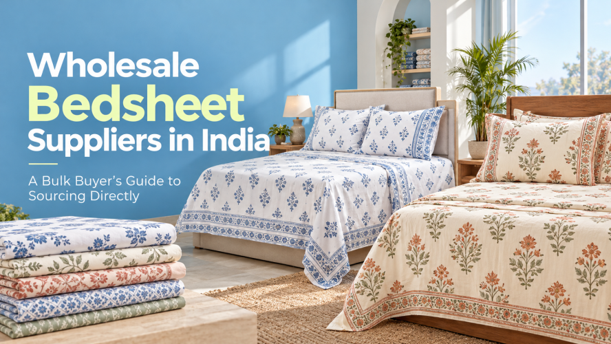 Wholesale Bedsheet Suppliers in India | Ajmera Fashion Exports
