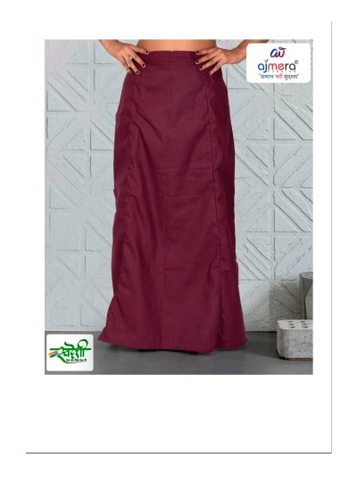 Affordable Poplin Petticoats in Bulk for Retailers and Wholesalers at Manufacturer Rates in Surat