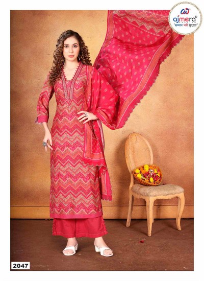 Ajmera Fashion Limited Latest Collection of Neck Designer Kurtis in Surat