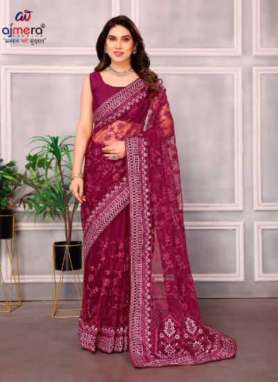 Attractive Look Saree in Fine Colored Collection Modern Elegance Premium Fabrics and Stunning Designs in Surat