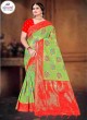Banarasi Cotton Silk Saree with Self Design Elegant and Traditional  in Surat