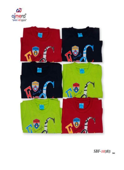 Best Manufacturer Price Boys T Shirts Affordable Wholesale Prices in Surat