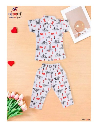 Boys Nightwear and Loungewear Affordable Wholesale at Manufacturer Rates in Surat