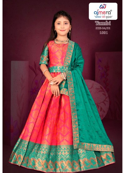 Designer Kids Lehenga Choli Trendy Styles Wholesale Premium Quality Ajmera Fashion Limited in Surat