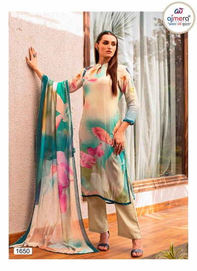 Designer Kurtis Catalog Wholesaler and Exporter in India by Ajmera Fashion Limited in Surat
