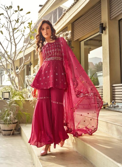 Elegant Sharara Gharara with Traditional Charm for Occasions AFPL(1001) in Surat