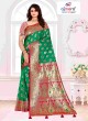 Embrace Opulent Elegance with Designer Fancy Silk Saree Contemporary Flair  in Surat