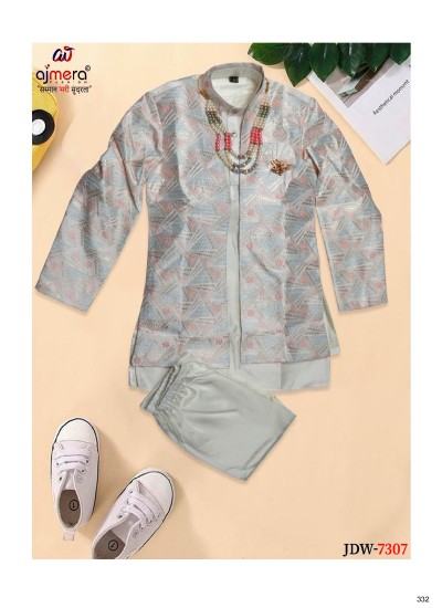 Exclusive Wholesale Deals Boys Sherwani and Kurta Sets Trendy Styles in Surat