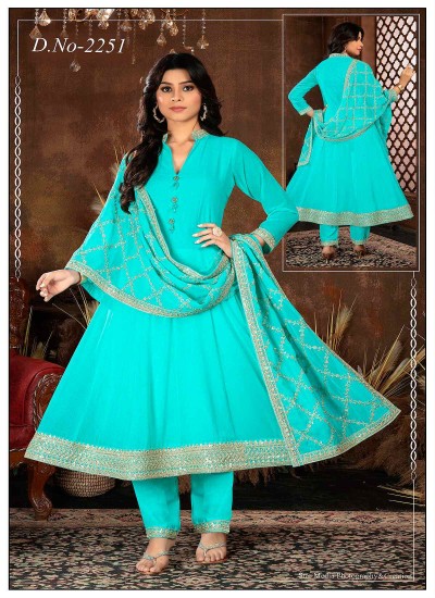 Explore Latest Anarkali Suit Collection Ajmera Fashion Limited For 2024 in Surat