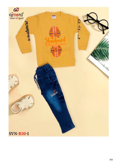 Factory Price Boys Jeans Bulk Deals Latest Trends in Surat