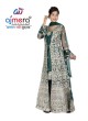 Georgette Nyra Cut Kurti Set with Skirt and Dupatta Embroidery Work  in Surat