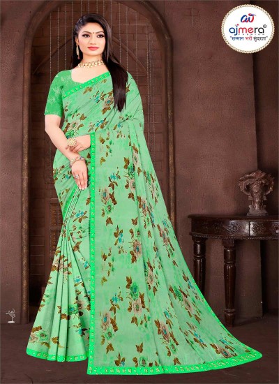 Georgette Sarees Collection Featuring Modern Elegance and Classic Style in Surat