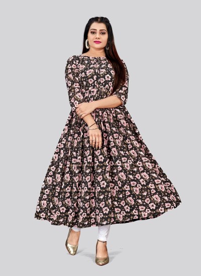 Get Affordable Georgette Kurtis at Manufacturer Rates for Bulk Orders in Surat