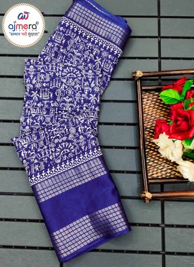 Handloom Sarees Premium Quality Wholesale Collection for the Textile Market in Surat