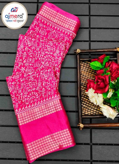 Handloom Sarees Premium Quality Wholesale Collection for the Textile Market in Surat