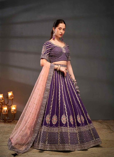 Handloom Silk Lehenga Manufacturer India Wholesale Bridal Lehengas in Surat