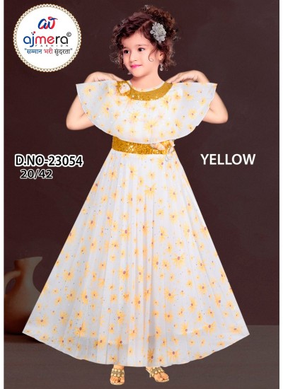 Kids Designer Dresses Wholesale Premium Fabrics Stylish Designs for Retailers in Surat