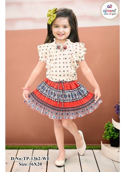 Kids Designer Dresses Wholesale Premium Fabrics Trendy Designs Affordable in Surat