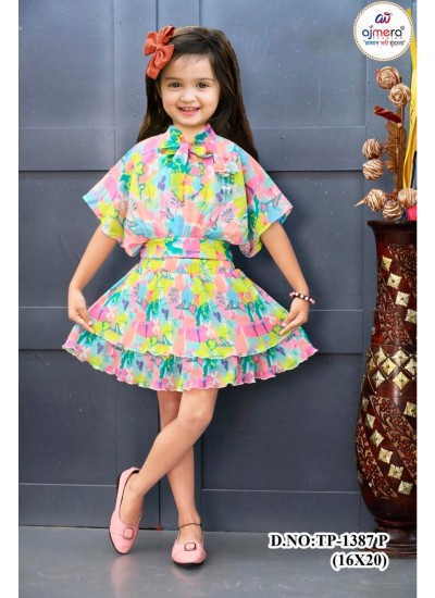 Kids Designer Dresses Wholesale Premium Fabrics Trendy Designs Affordable in Surat