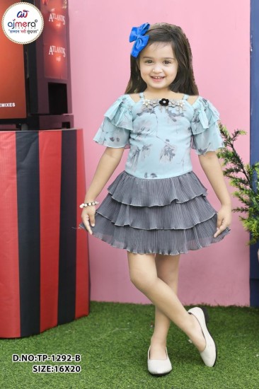 Kids Designer Dresses Wholesale Trendy Comfortable and Affordable Collection for Retailers in Surat