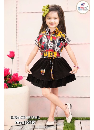 Kids Skirts and Shorts Wholesale Collection Trendy Comfortable and Affordable in Surat