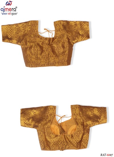Latest Designer Blouse Collection Chosen for Their Luxurious Feel and Elegant Drape in Surat