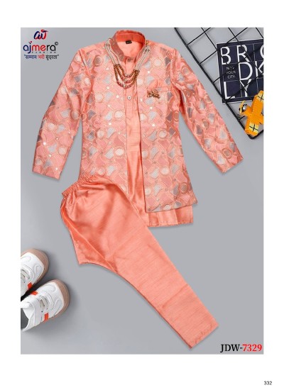 Latest Factory Direct Boys Ethnic Wear Bulk Orders Available in Surat