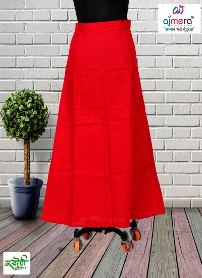 Modern Collection Poplin Petticoat Stylish Comfortable and Durable for Perfect Saree Draping in Surat