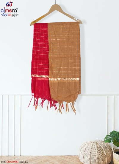 New Concept Chanderi Silk Dupatta Collection Modern Fusion of Tradition and Style in Surat