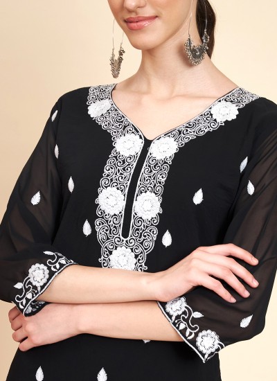 Premium Georgette Kurtis Wholesale Bulk Orders at Manufacturer Rates in Surat
