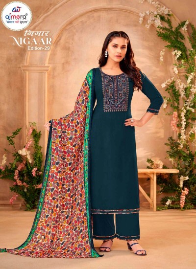 Premium Ladies Designer Suits Wholesale Collection for Boutiques and Retail Stores in Surat