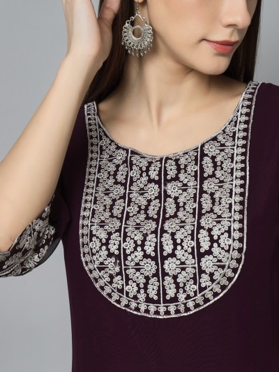 Premium Quality Georgette Kurtis in Bulk at Wholesale Prices in Surat