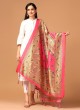 Premium Silk Dupattas Wholesale Elegant Weaves Embroidery Luxury Fabrics  in Surat