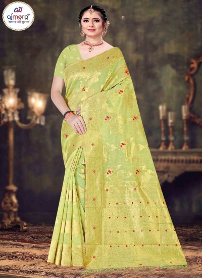 Pure Cotton Saree for Teej Festival Comfortable and Elegant Design in Surat
