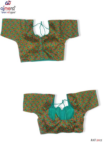 Ready Made Designer Blouse for Convenience and Style Gentle Machine Wash in Surat
