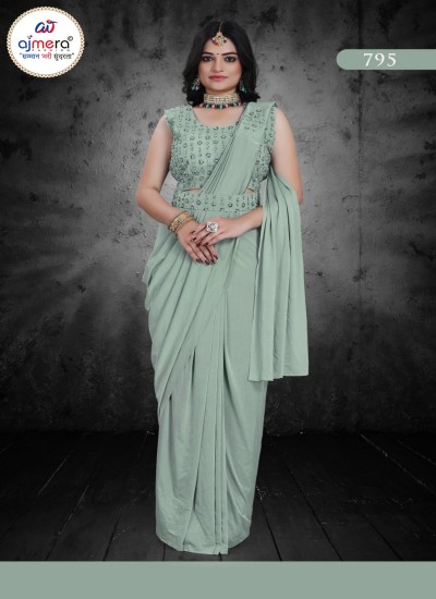 Ready to Wear Saree Wholesale Collection from Ajmera Fashion Limited in Surat