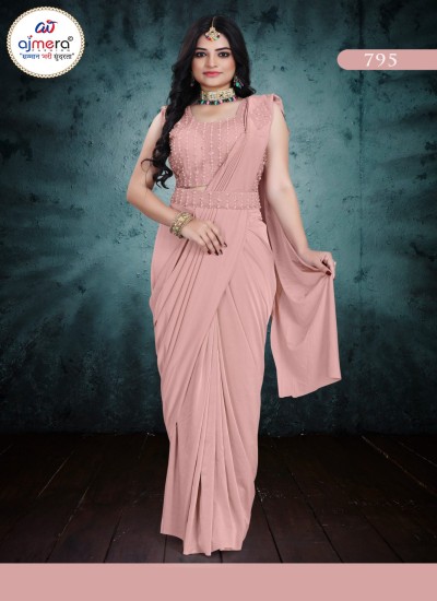 Ready to Wear Saree Wholesale Collection from Ajmera Fashion Limited in Surat