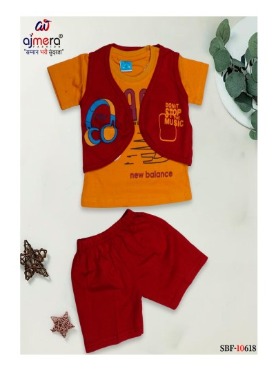 Reseller Friendly Trendy Kids Clothing Sets Wholesale Range in Surat