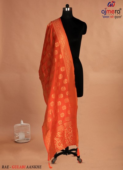 Silk Dupatta New Concept Collection Modern Designs and Luxury Fabrics in Surat