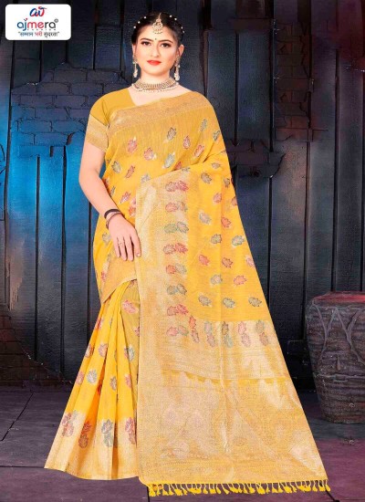 Soft Cotton Mulmul Saree Lightweight Fabric with Timeless Elegance in Surat