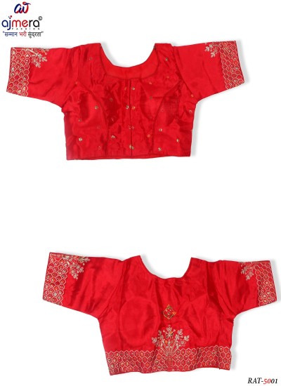 Sophisticated Designer Blouse in Luxurious Velvet Fabric in Surat