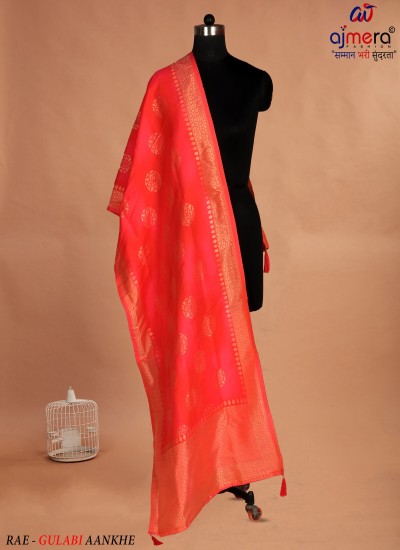 Special Occasions Silk Dupatta Luxurious Accessory for Weddings and Festivals in Surat