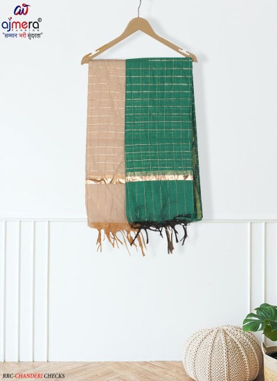 Traditional Chanderi Silk Dupatta Elegant Handcrafted Ethnic Accessory in Surat