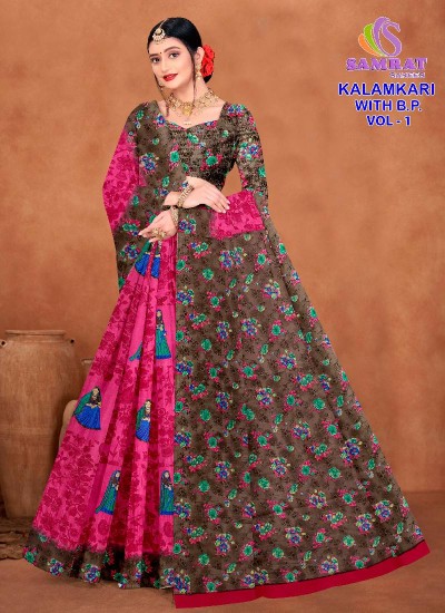 Trending Kalamkari Saree Collection Traditional Art with Modern Designs in Cotton and Silk in Surat