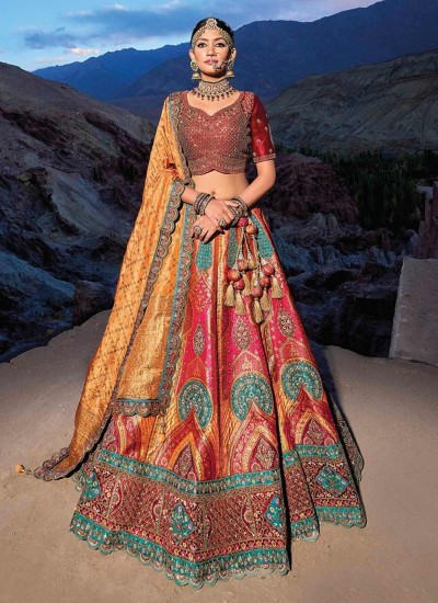 Trusted Banarasi Lehenga Manufacturer Delivering Worldwide in Surat